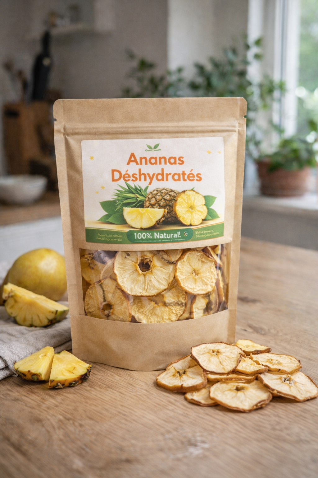 Ananas déshydratés