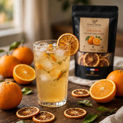 Oranges déshydratés – 100 % fruit, sans sucres ajoutés