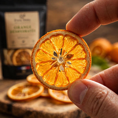 Oranges déshydratés – 100 % fruit, sans sucres ajoutés
