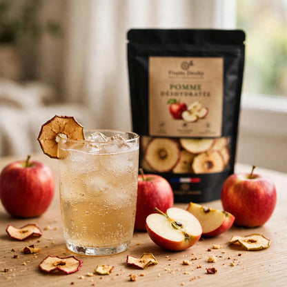 Pomme déshydraté – 100 % fruit, sans sucres ajoutés