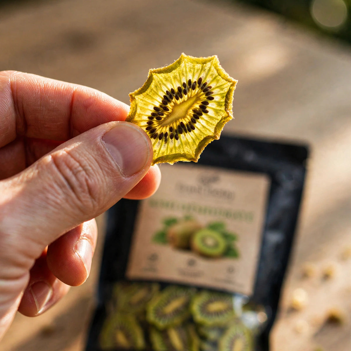 Kiwis déshydratés– 100 % fruit, sans sucres ajoutés