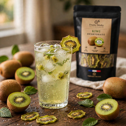 Kiwis déshydratés– 100 % fruit, sans sucres ajoutés