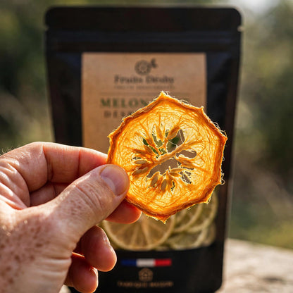 Melon déshydraté – 100 % fruit, sans sucres ajoutés