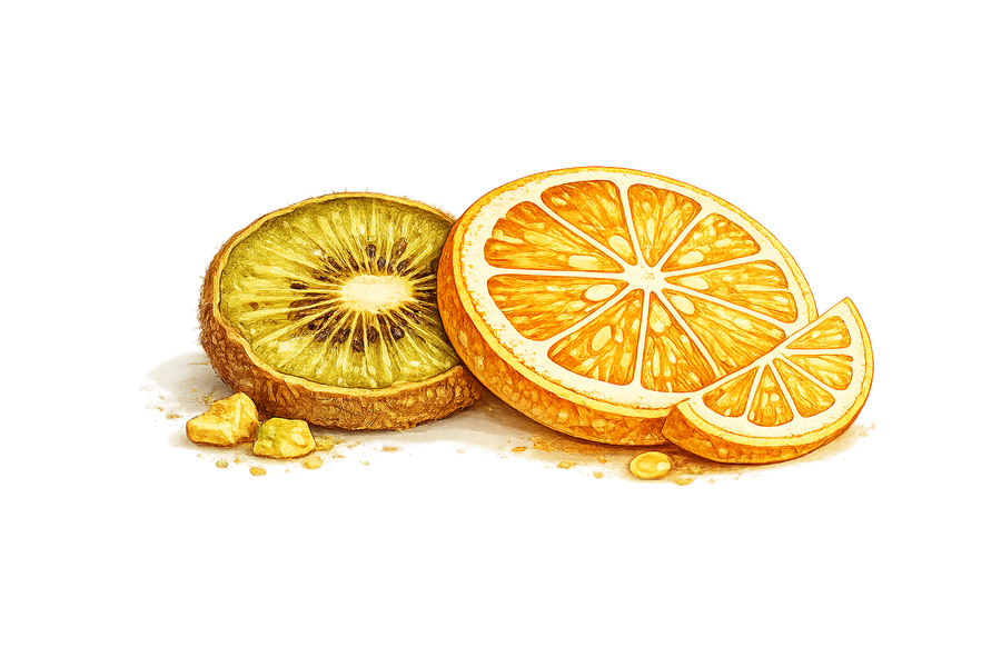 Illustration Kontakt Trockenfrüchte